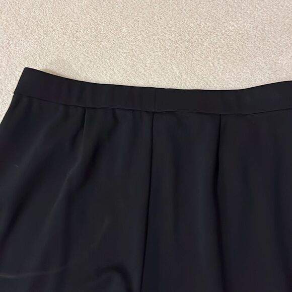 Eileen Fisher Midnight Petite Jersey Wide Leg Pants Sz S/P - Picture 7 of 7
